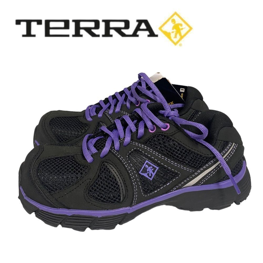 NEW in Box TERRA Pacer 2.0 Women's Composite Safety Toe Shoes Sneakers 5